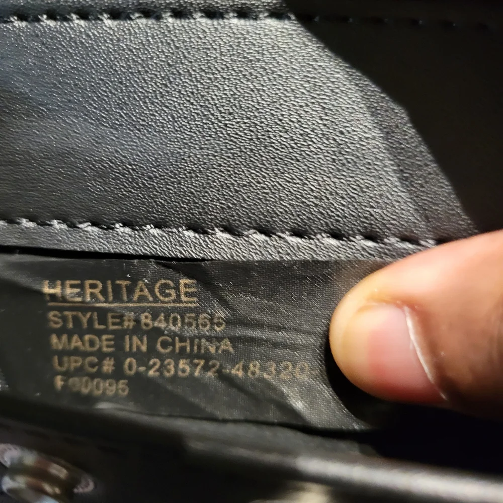 Heritage Black Briefcase